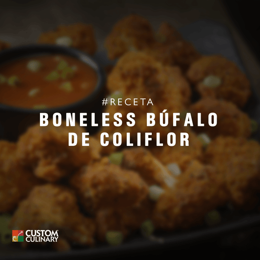 Receta de Boneless Búfalo de Coliflor - Custom Culinary México