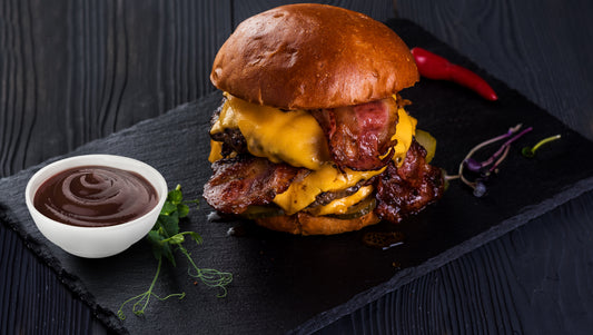 SMOKY BBQ MELT CHEESE BURGER