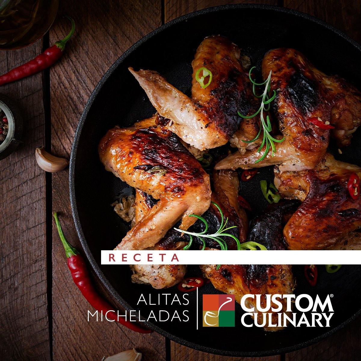 ALITAS MICHELADAS - Custom Culinary México
