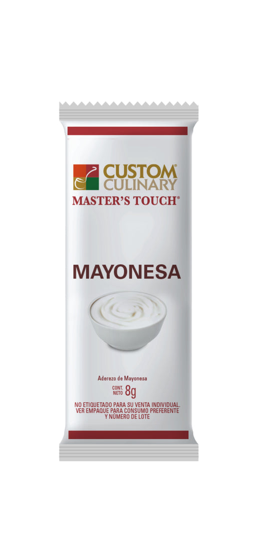 CUSTOM Aderezo Mayonesa - 204 sobres